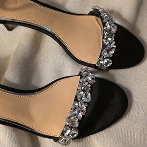 Dash Ankle Strap Kitten Heel BY Jewel Badgley Mishcka